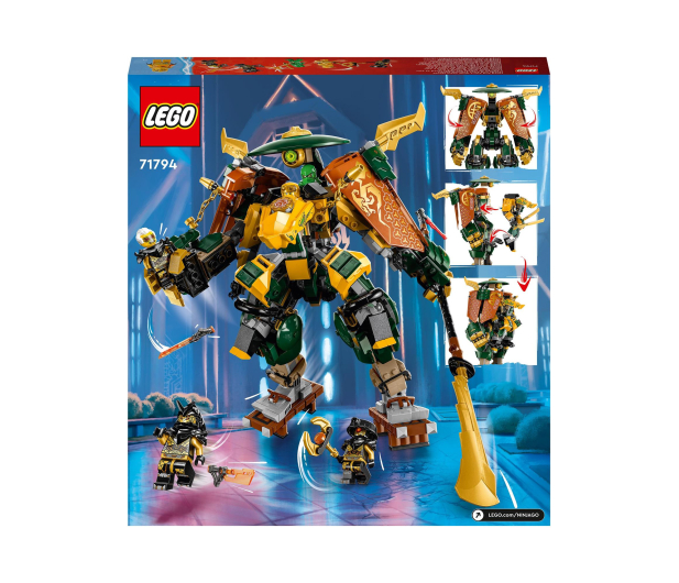 LEGO Ninjago 71794 Drużyna mechów ninja Lloyda i Arina - 1141575 - zdjęcie 7